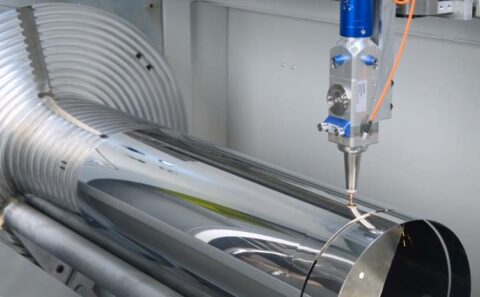 Laser cutting T ducts