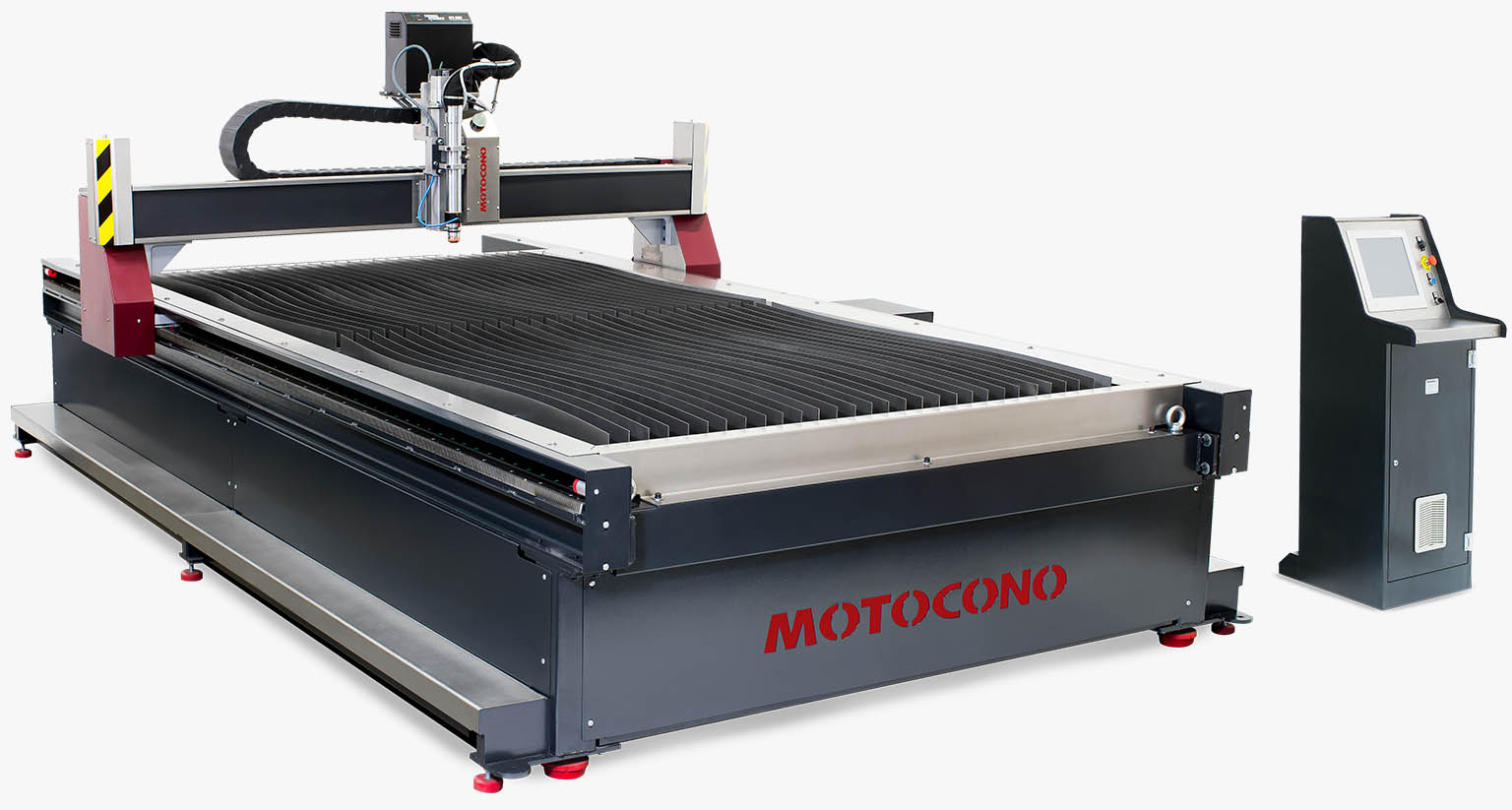 Máquina de corte por plasma para chapa fina hasta grandes espesores.