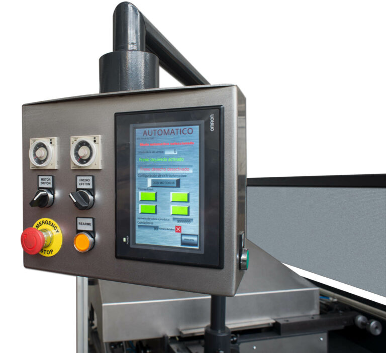 The TubBead H is an automatic beading machine for HVAC ducts and chimneys.
Its fully automatic mechanism allows the simultaneously beading of both ends of the tubes, in 15 seconds with practically no men intervention. - Maquinaria desarrollada por Motocono